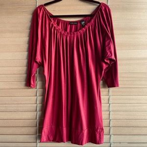 New York & Company Dolman Sleeve Top (S)